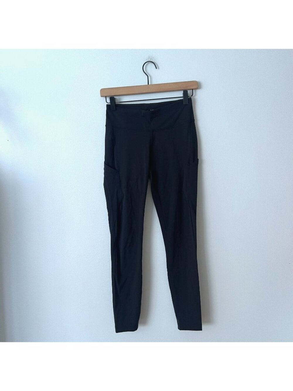 Outdoor Voices Black Pocket 7/8 Leggings Women's Size Small